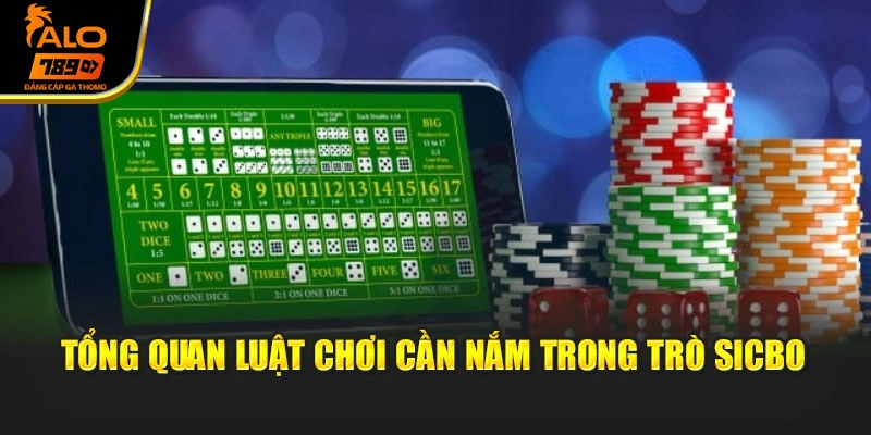 Tổng quan luật chơi cần nắm trong trò Sicbo