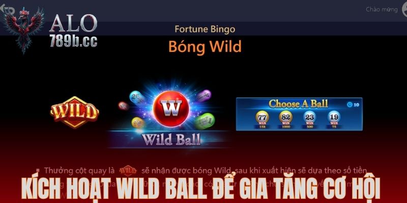 Kích hoạt Wild Ball để gia tăng cơ hội